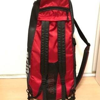 【新品】Princeのラケットバッグ ラケバ バドミントン テニスの画像