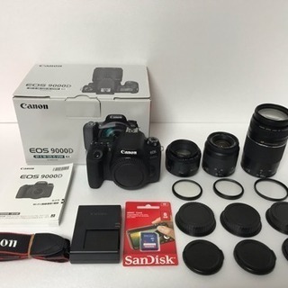 極上品❤️Canon EOS 9000D ❤️トリプルレンズセット