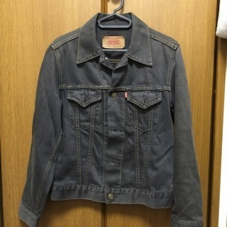 リーバイス レディース Gジャン ブラックデニム ストーンウォッシュ