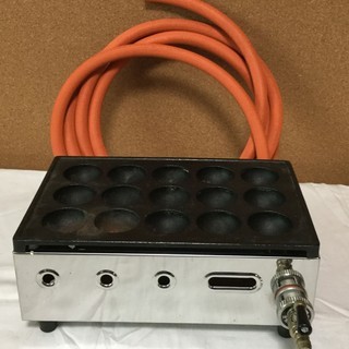 山岡金属（ヤマキン）卓上ガスたこ焼き器 15穴