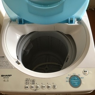 シャップ4.5kg洗濯機