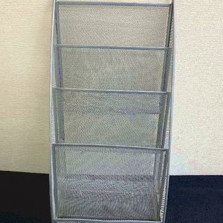 マガジンラック マガジンスタンド アイアン 4段 29.5×23×高さ60cm JM2184)【取りに来られる方限定】の画像