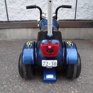 ★お値下げ★WORLD(野中製作所) 電動三輪車 ROADSTAR 手押し棒付き 充電器欠品 ジャンク品 JM2766)【取りに来られる方限定】の画像