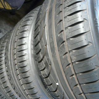 【純正戻しなどに】 ●メルセデスベンツ SLK ●ミシュラン F/205/55/16 R/225/50/16 ●ベンツ純正アルミホイール ●4本セット ●センターキャップ付 の画像
