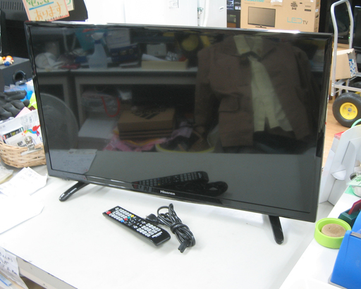 ハイセンス 液晶テレビ LED 32インチ HJ32K3120 2017年 TV ☆ PayPay(ペイペイ)決済可能 ☆ 札幌市 清田区 平岡