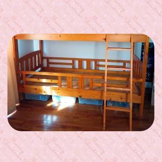 【お引取中】2段ベットの 下部分のみ