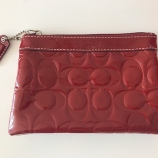 COACHポーチの画像