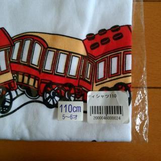 嵯峨野トロッコ列車　Tシャツ　110センチの画像