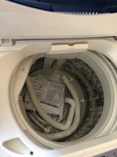 未使用洗濯機