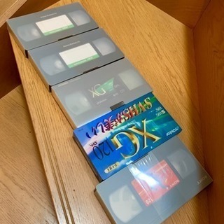 【未使用】VHSテープ(5本)