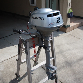 パワーボート・２馬力エンジン１式売りますの画像