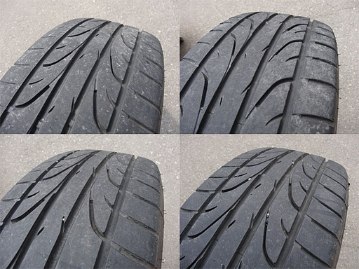 タイヤ&ホイール★ロクサーニ タービンⅡ18×7.5J+55 / 215/45R18 ■16年製■18インチ