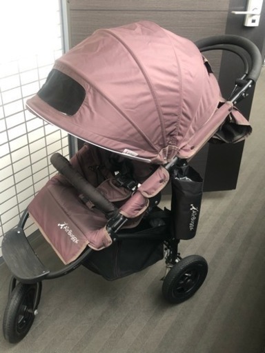 美品！定価約6万！エアバギーココブレーキモデル★エスプレッソ(茶)★芸能人愛用3輪ベビーカー