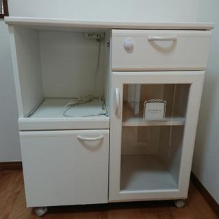 美品！白井産業食器棚 カウンター