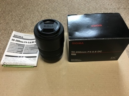 SIGMA レンズ ソニー用 50-200mm F4-5.6 DC