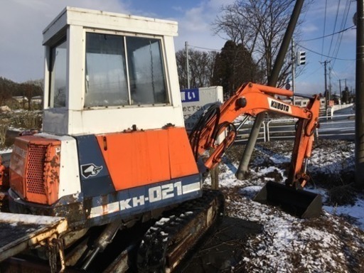 クボタ▲ユンボ！バックホー！