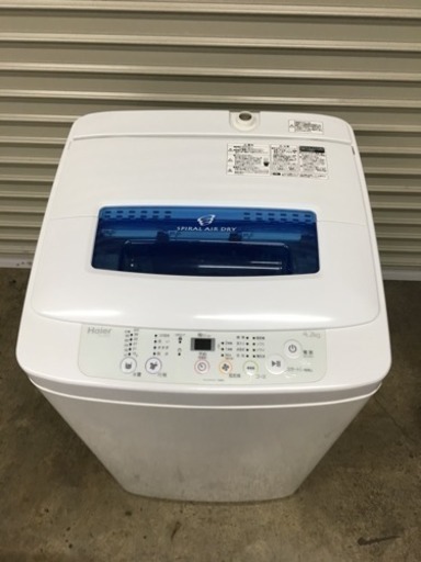352☆ 分解清掃済み！ ハイアール 4.2kg 2015年 全自動洗濯機 動作確認済み！