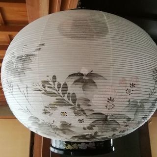 盆ちょうちん３個セットの画像