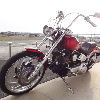 カスタム費200万円超 ハーレー ソフテイルカスタム FXSTC...