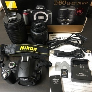 Nikon デジタル一眼レフカメラ D60 18-55VR Kit