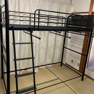 【取引終了】シングルロフトベッド