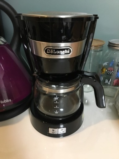 【デロンギ】ドリップコーヒーメーカー  シンプルで使いやすい‼︎ アロマ機能で美味しいコーヒー