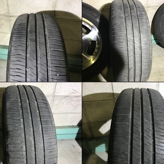 00015■日産 エルグランド CBA-NE51 社外アルミホイール＋サマータイヤ ４本の画像