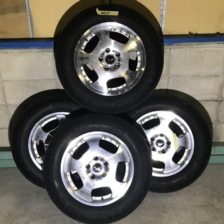 00015■日産 エルグランド CBA-NE51 社外アルミホイ...