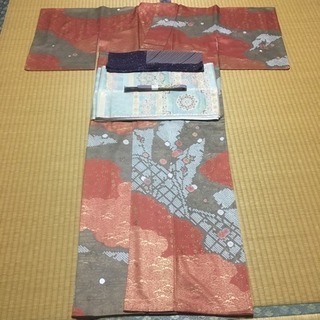 訪問着  フルセット  美品 