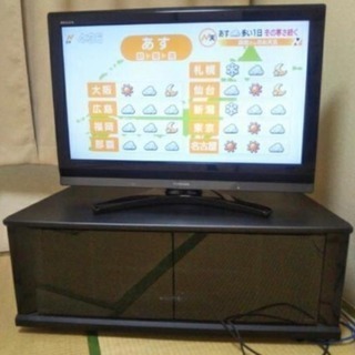 東芝 REGZA 32インチ　首ふりテレビ　※テレビ台なし