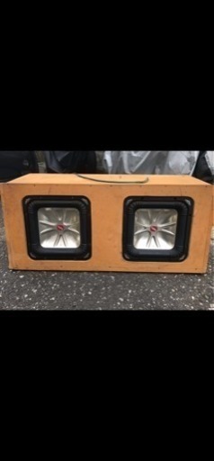 キッカー ソロバリック 約27.5cm 2発 ウーファーBOX付き