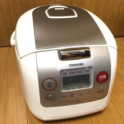 09年製 東芝 炊飯器 RC-10PMF 5合炊き 中古良品