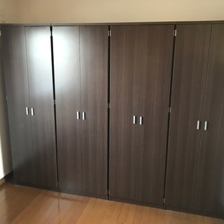 180センチのワードローブ衣類収納棚★4つセットでお得に！