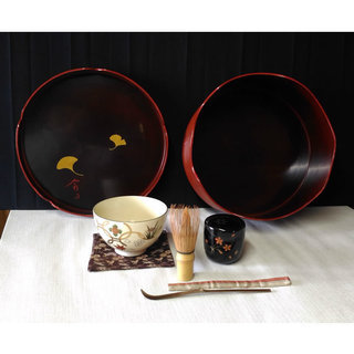 茶道具セット 今日庵 取り込み盆 茶櫃 茶道具 茶器セット a663