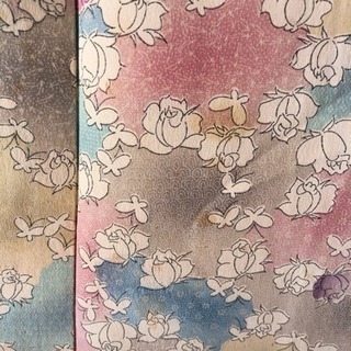 パステル調袷の着物/k06 paypayの画像