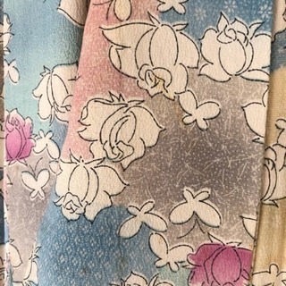 パステル調袷の着物/k06 paypayの画像