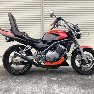 火の玉カラー‼️ バリオス ZR250A 機関良好 ノーマルシート有りの画像
