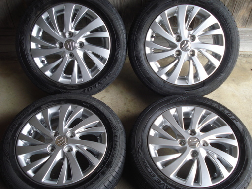 155/65R14 ススキ純正アルミセット