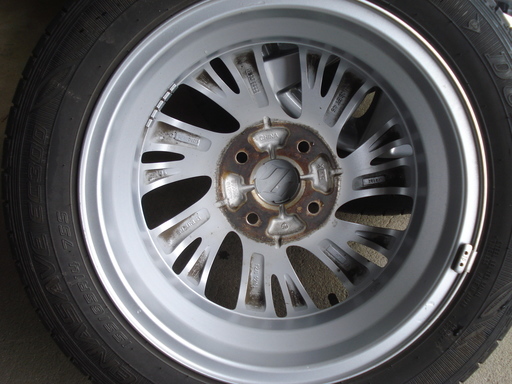 155/65R14 ススキ純正アルミセット