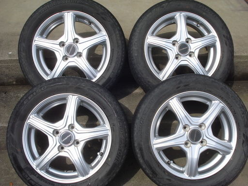 155/65R14　軽自動車アルミセット