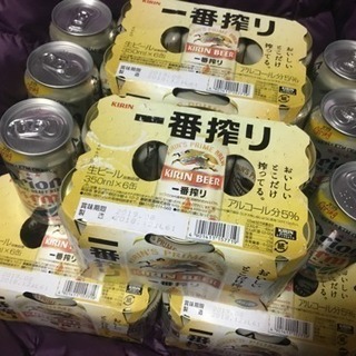 ☆【42本】キリン 一番搾りとオリオンドラフトの画像