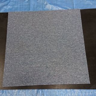 タイルカーペット【青】　中古品　0円です！