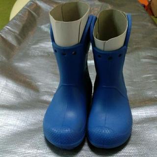 【お譲り先決定】クロックス長靴　C8　15.5cm相当