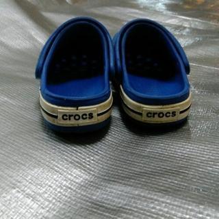 クロックス　サンダル　子供　c6-7 14cm相当の画像