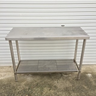 厨房 ステンレス 棚 作業台の画像