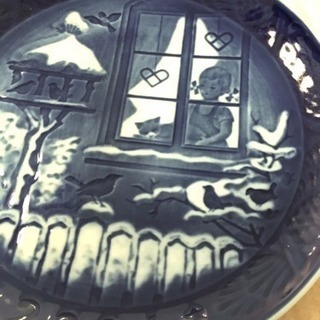 未使用品★ロイヤルコペンハーゲン2001のプレートの画像