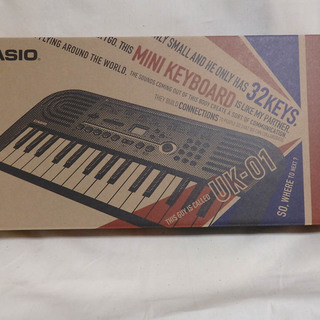 カシオ・ミニキーボード UK-01 (新品)