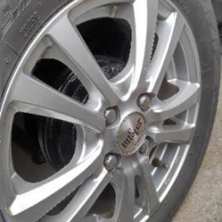 終了しました　155 65R 14 アルミホイールタイヤ　4本セット