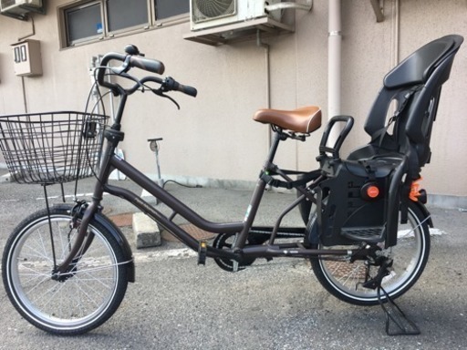 非電動】子供乗せ自転車20インチ (くろっぷ) 広島のその他の中古