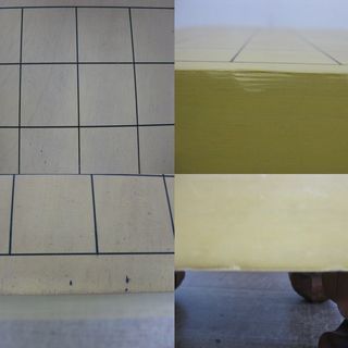 将棋盤 約36.3cm×約32.8cm　脚付きの画像